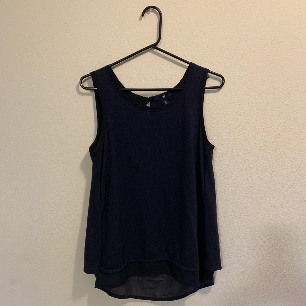 Blue tank